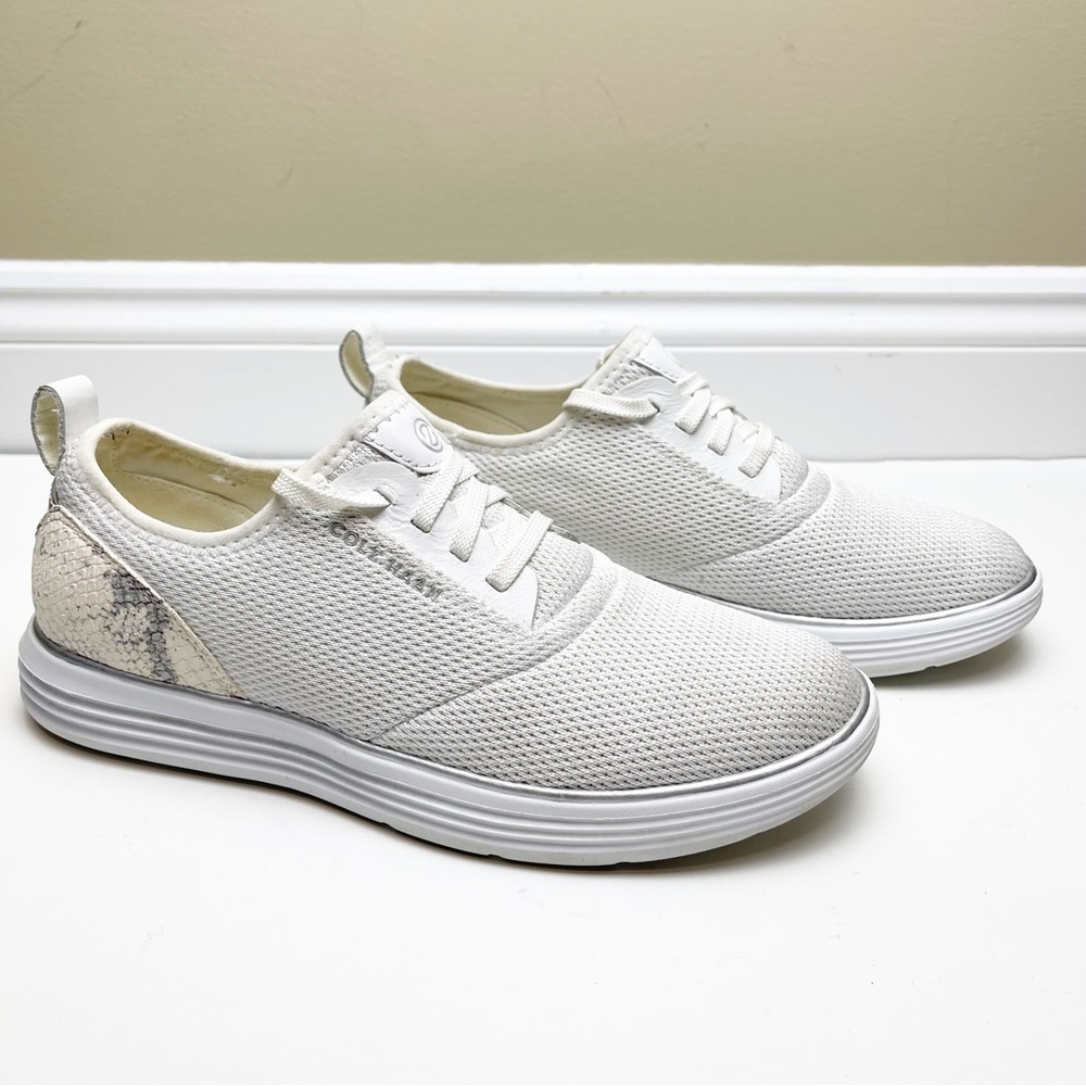 Cole Haan Grandsport Journey Sneakers in Optic White